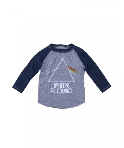 Pink Floyd Kids Dark Side of The Moon Blue Raglan $5.25 Shirts