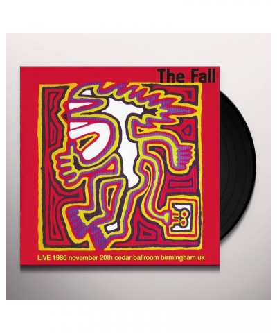 The Fall Live At Cedar Ballroom Birmingham 20/11 Vinyl Record $12.92 Vinyl