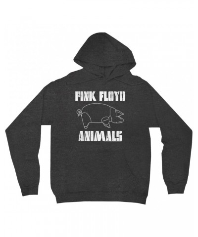 Pink Floyd Hoodie | David Gilmour's Animals Concert Design Hoodie $17.58 Sweatshirts