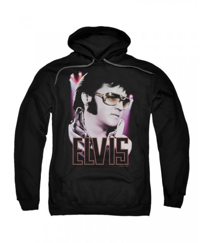 Elvis Presley Hoodie | 70'S STAR Pull-Over Sweatshirt $10.88 Sweatshirts