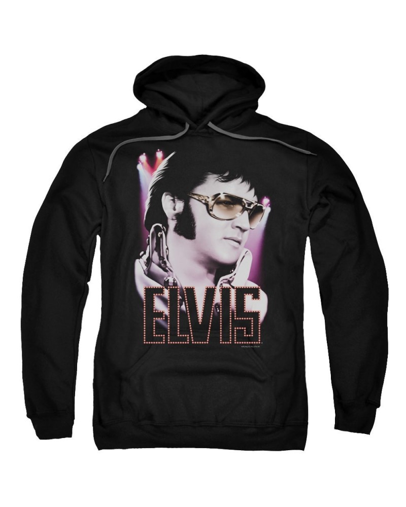 Elvis Presley Hoodie | 70'S STAR Pull-Over Sweatshirt $10.88 Sweatshirts