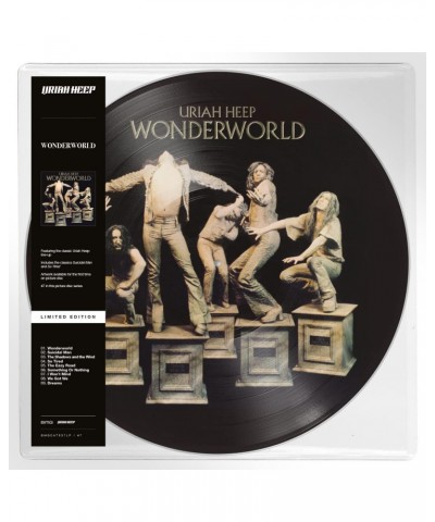 Uriah Heep Wonderworld Vinyl Record $12.30 Vinyl