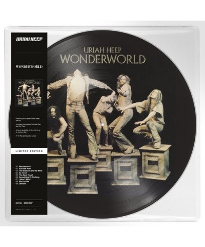 Uriah Heep Wonderworld Vinyl Record $12.30 Vinyl