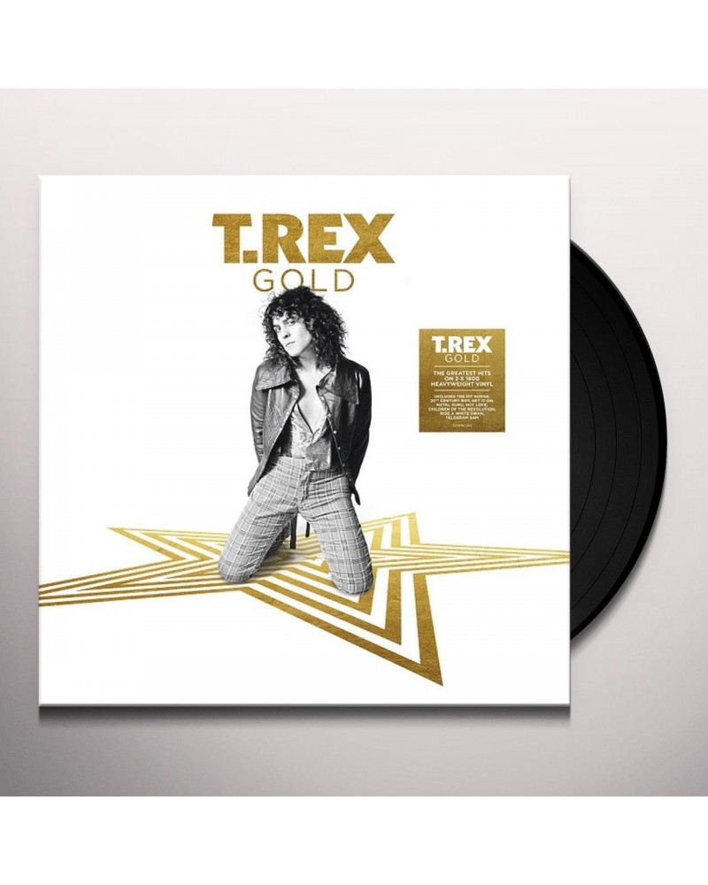 T. Rex GOLD Vinyl Record $15.17 Vinyl