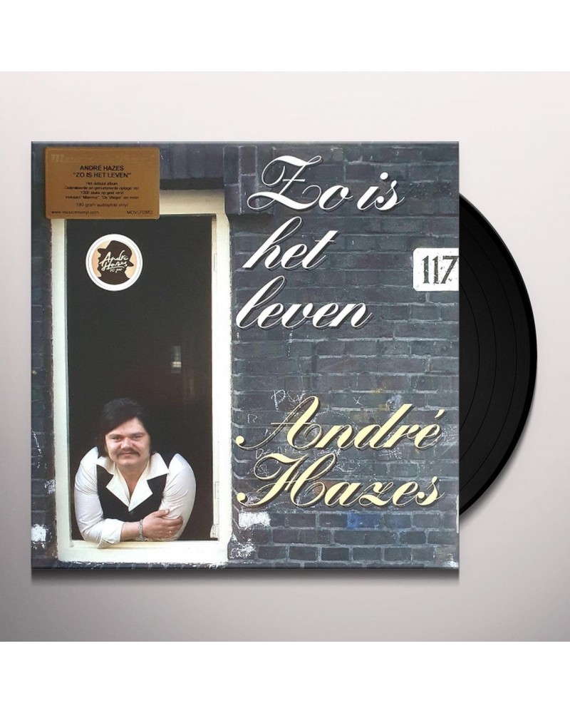 Andre Hazes ZO IS HET LEVEN (180G/COLOR VINYL) Vinyl Record $16.80 Vinyl