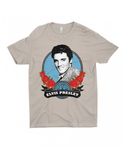 Elvis Presley Sun Records T-Shirt | In Roses Distressed Sun Records Shirt $7.98 Shirts