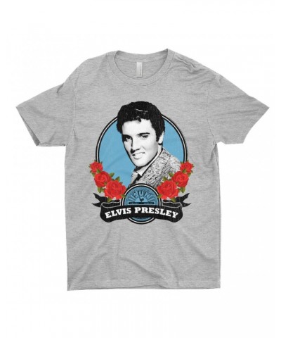 Elvis Presley Sun Records T-Shirt | In Roses Distressed Sun Records Shirt $7.98 Shirts