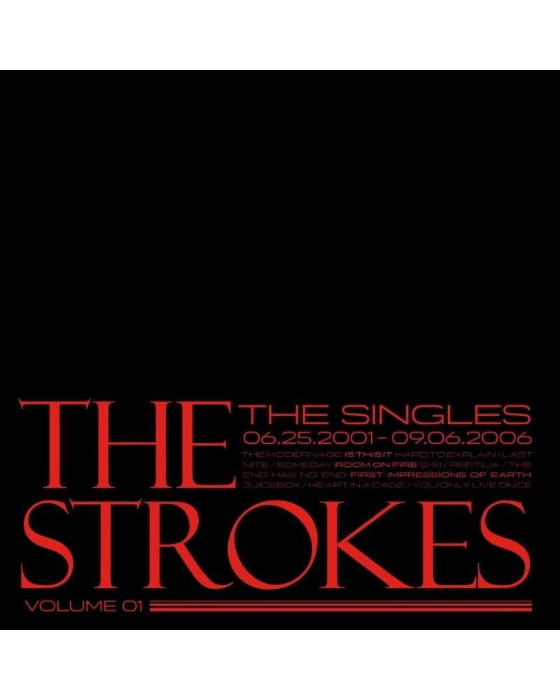 The Strokes The Singles - Volume 01 Vinyl Record $36.75 Vinyl