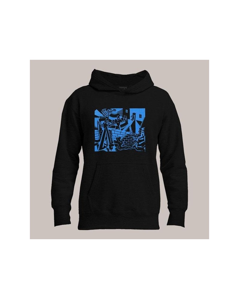 King Krule CELLULAR BLACK HOODIE $16.67 Sweatshirts