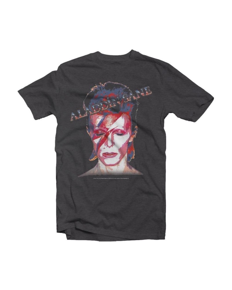 David Bowie Vintage T Shirt - Aladdin Sane $11.32 Shirts