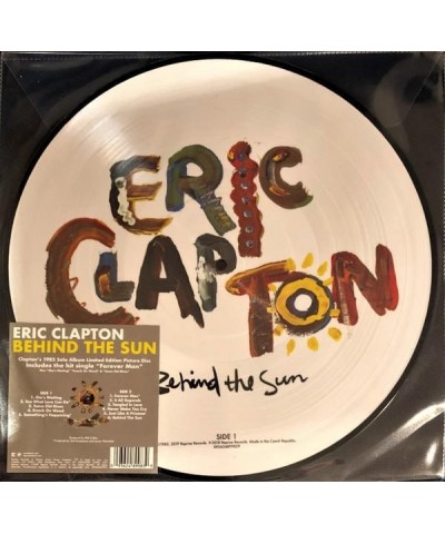 Eric Clapton BEHIND THE SUN (PICTURE DISC) Vinyl Record $8.00 Vinyl