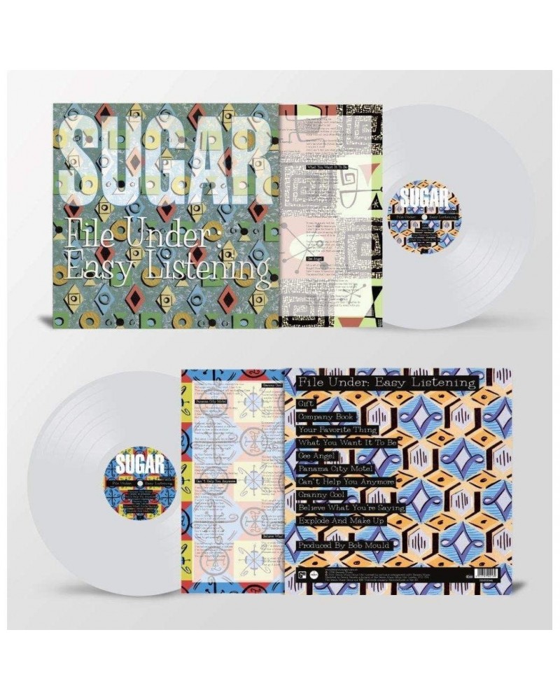 Sugar File Under Easy Listening (Heavyweight Clear) Vinyl Record $8.46 Vinyl