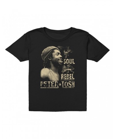 Peter Tosh Kids T-Shirt | Soul Rebel Kids T-Shirt $11.98 Kids