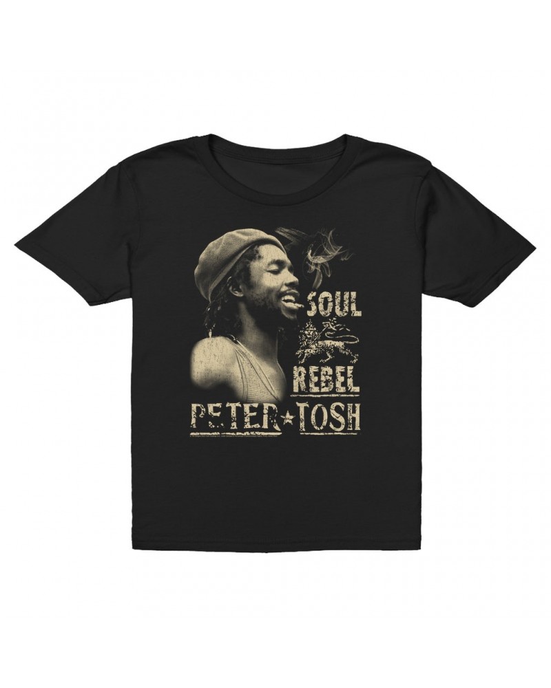 Peter Tosh Kids T-Shirt | Soul Rebel Kids T-Shirt $11.98 Kids