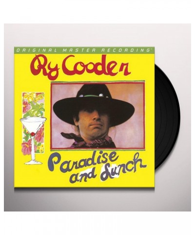 Ry Cooder Paradise And Lunch Vinyl Record $19.44 Vinyl