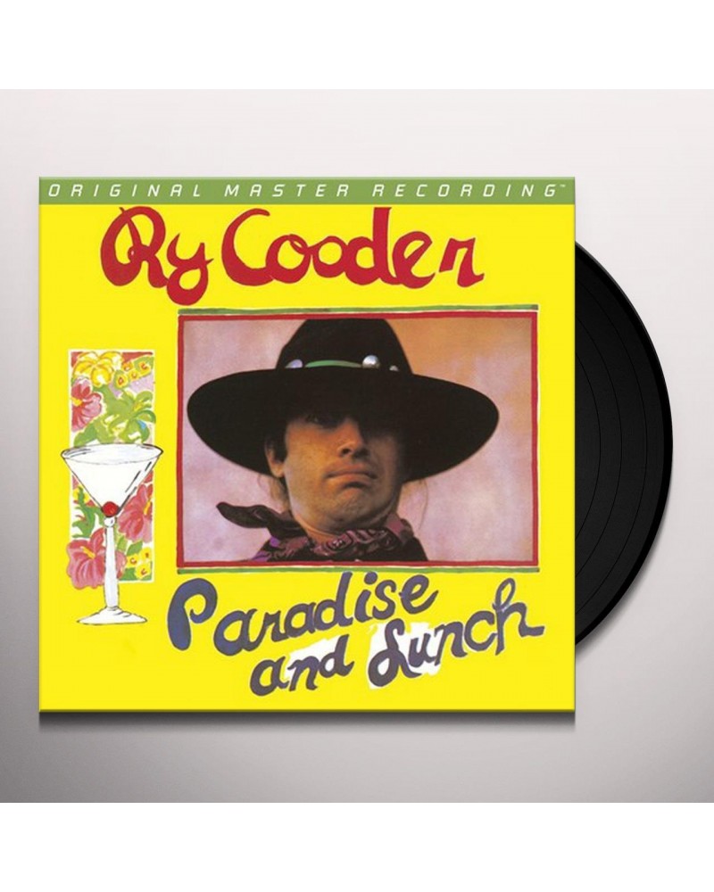 Ry Cooder Paradise And Lunch Vinyl Record $19.44 Vinyl