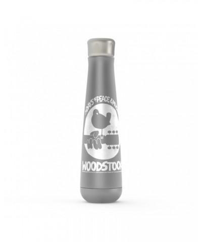 Woodstock Peristyle Water Bottle | Bird And Guitar All In White Water Bottle $8.04 Drinkware