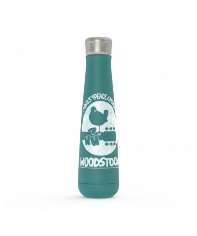 Woodstock Peristyle Water Bottle | Bird And Guitar All In White Water Bottle $8.04 Drinkware