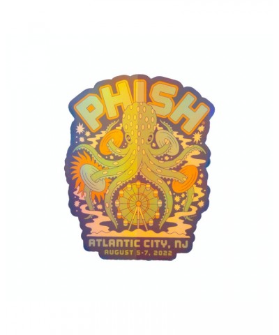 Phish Atlantic City Octopus Event Sticker $1.60 Accessories