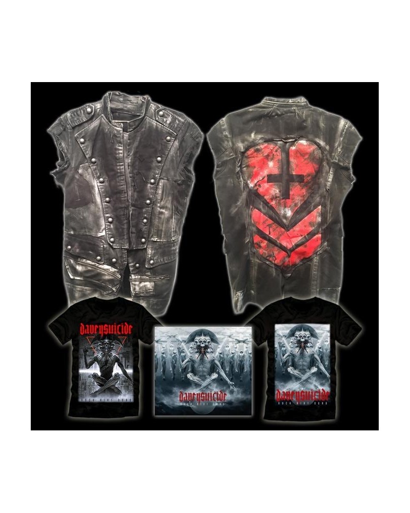 Davey Suicide One-of-a-Kind Vest from "Rock Aint Dead" Music Video ***Stage Worn 2012-2019 $75.00 Outerwear