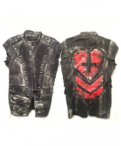 Davey Suicide One-of-a-Kind Vest from "Rock Aint Dead" Music Video ***Stage Worn 2012-2019 $75.00 Outerwear