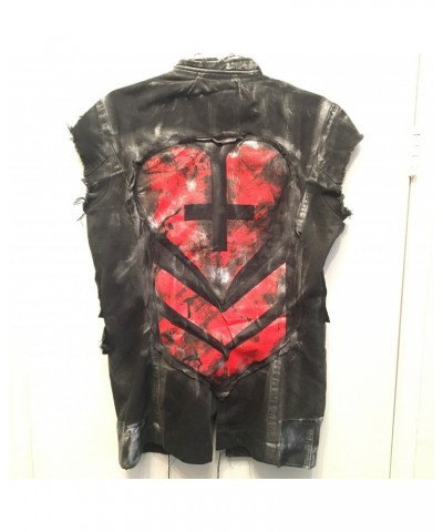 Davey Suicide One-of-a-Kind Vest from "Rock Aint Dead" Music Video ***Stage Worn 2012-2019 $75.00 Outerwear