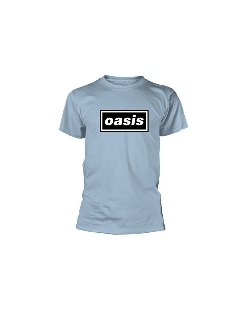 Oasis T-Shirt - Decca Logo (Light Blue) $10.16 Shirts