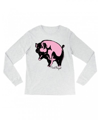 Pink Floyd Long Sleeve Shirt | Classic Flying Pig Album Art Shirt $13.18 Shirts