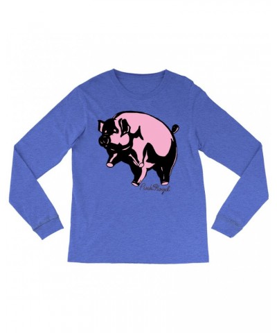 Pink Floyd Long Sleeve Shirt | Classic Flying Pig Album Art Shirt $13.18 Shirts