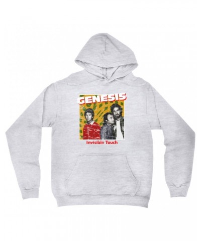 Genesis Hoodie | Invisible Touch Throwback Poster Distressed Hoodie $11.99 Sweatshirts