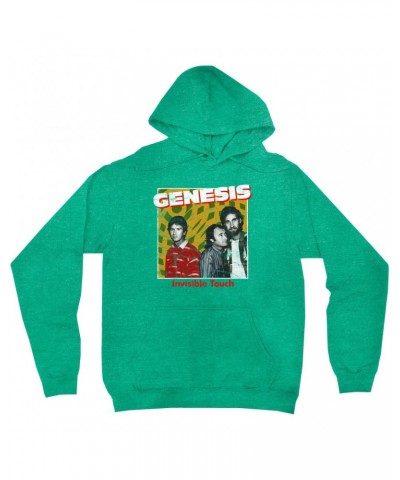 Genesis Hoodie | Invisible Touch Throwback Poster Distressed Hoodie $11.99 Sweatshirts