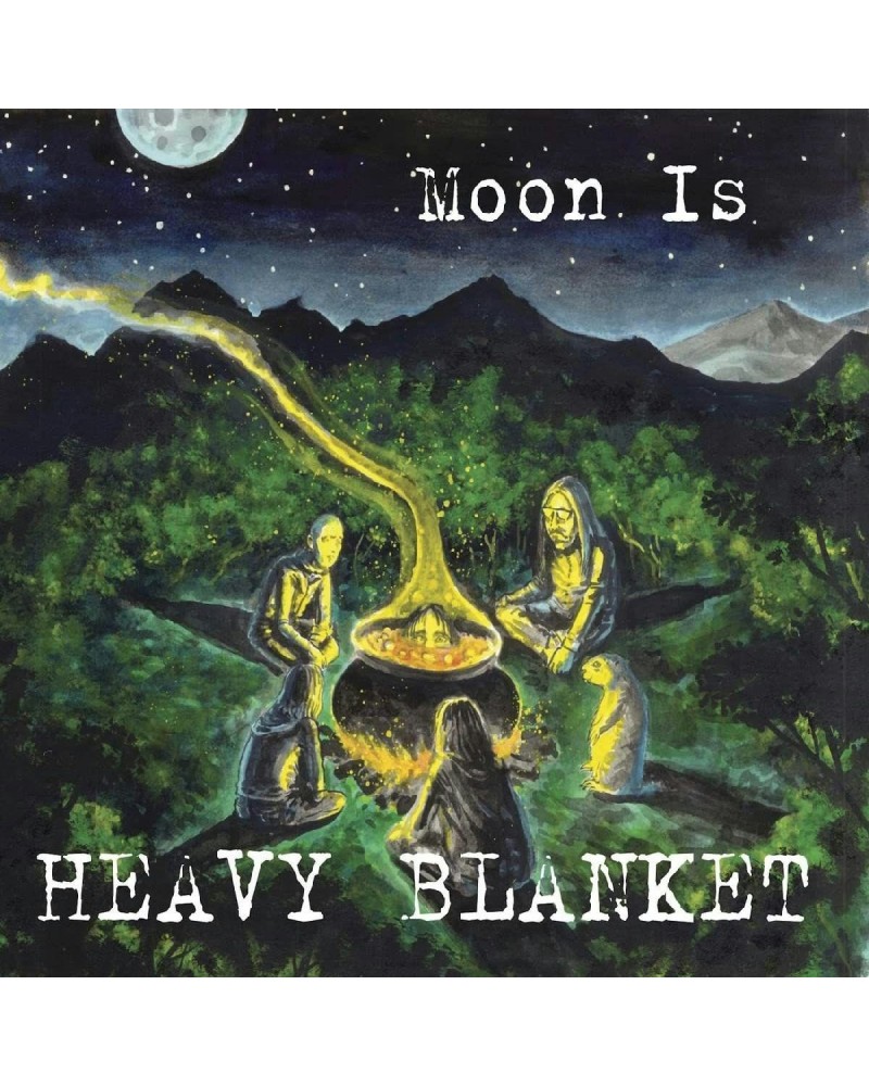 Heavy Blanket MOON IS (PURPLE VINYL) Vinyl Record $11.02 Vinyl