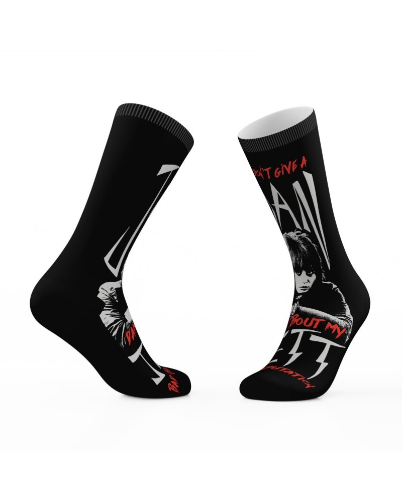 Joan Jett & the Blackhearts Bad Reputation Black Tribe Socks $11.50 Footware