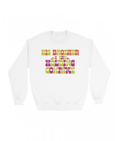 Big Brother & The Holding Company Sweatshirt | BBHC Retro Logo Big Brother and The Holding Co. Sweatshirt $10.83 Sweatshirts