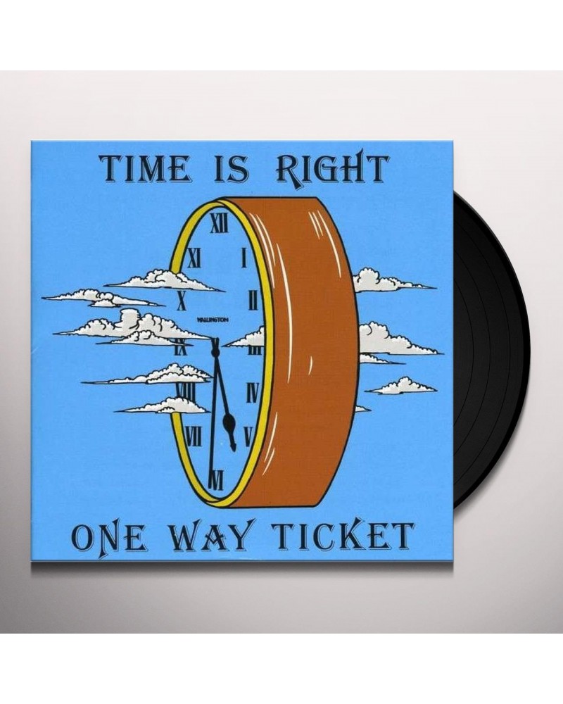 One Way Ticket Time Is Right Vinyl Record $6.24 Vinyl