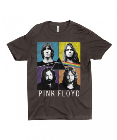 Pink Floyd T-Shirt | Pop Art Square Art Distressed Shirt $10.23 Shirts