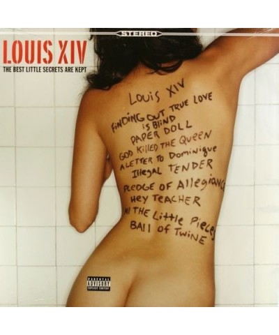 Louis XIV BEST LITTLE SECRETS ARE KEPT (LIMITED/WHITE VINYL/180G/INSERT/NUMBERED/IMPORT) Vinyl Record $20.16 Vinyl