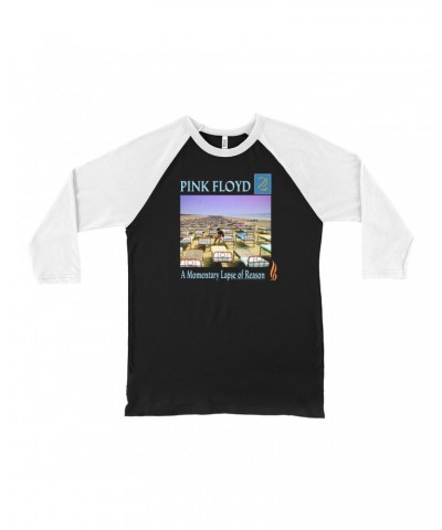 Pink Floyd 3/4 Sleeve Baseball Tee | A Momentary Lapse Of Reason Album Cover Shirt $8.99 Shirts