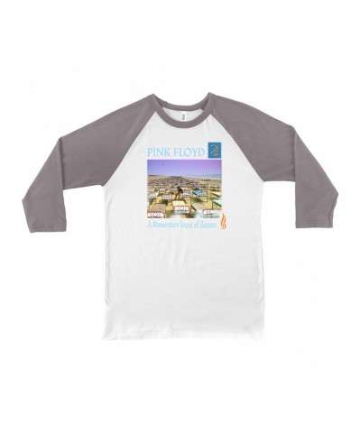 Pink Floyd 3/4 Sleeve Baseball Tee | A Momentary Lapse Of Reason Album Cover Shirt $8.99 Shirts