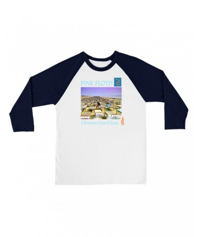 Pink Floyd 3/4 Sleeve Baseball Tee | A Momentary Lapse Of Reason Album Cover Shirt $8.99 Shirts