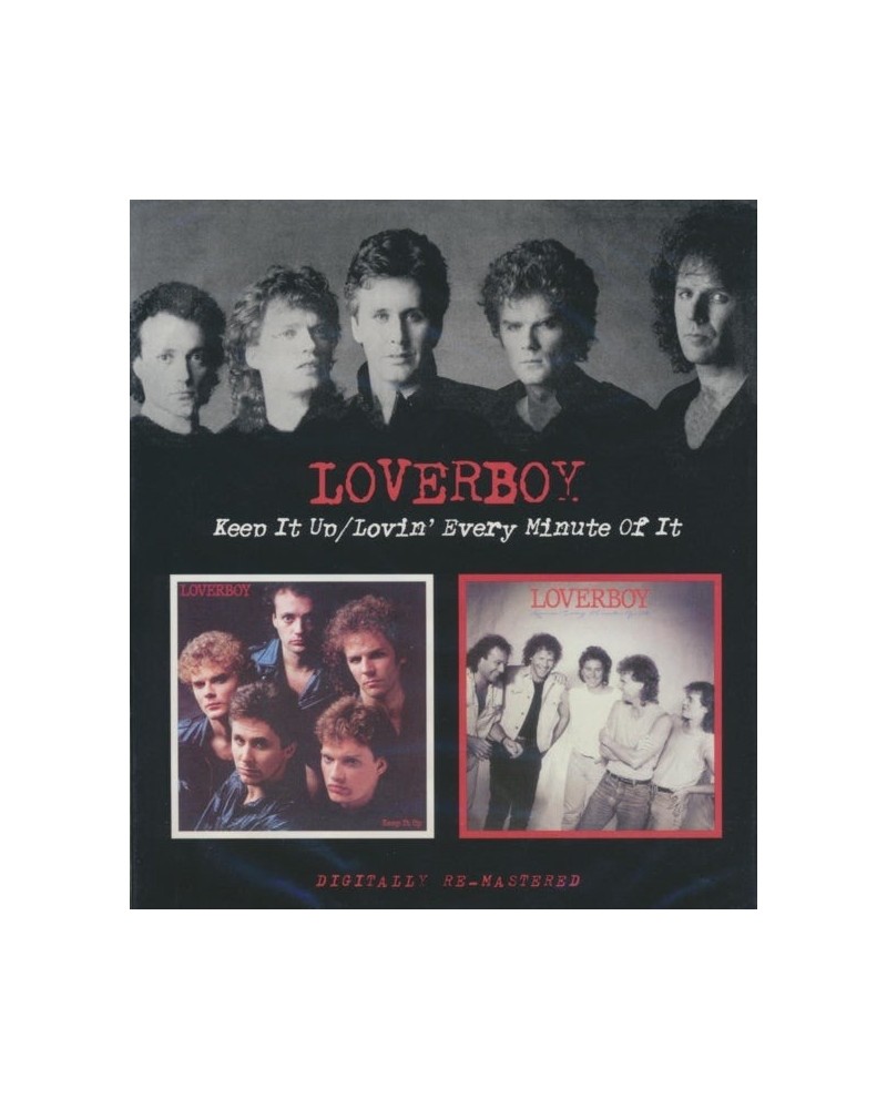 Loverboy CD - Keep It Up / Lovin Every Minute $12.89 CD