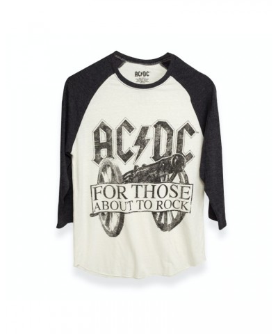 AC/DC For Those About To Rock Cannon Raglan T-Shirt $10.41 Shirts