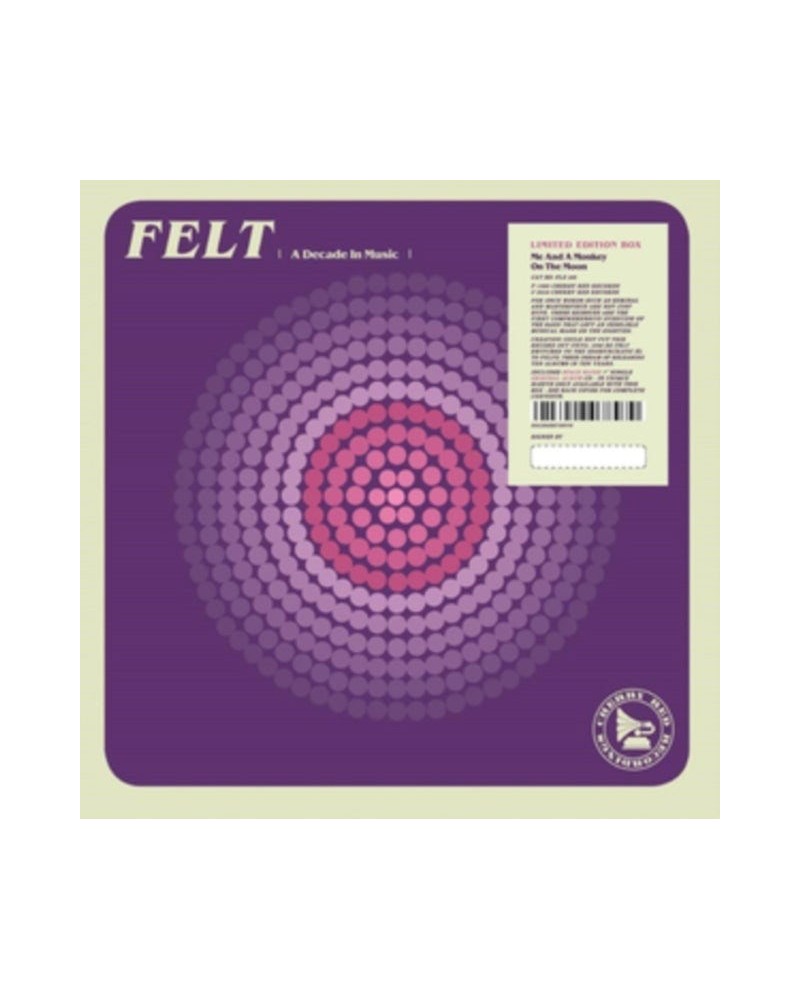 Felt LP Vinyl Record - Me And A Monkey On The Moon (Remastered Edition) $20.43 Vinyl