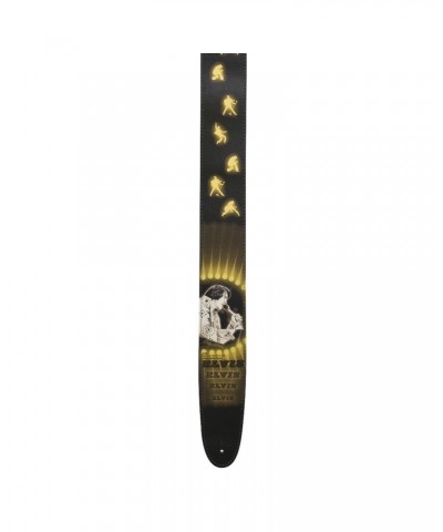 Elvis Presley Jumpsuit Sunburst 2.5" Leather Guitar Strap $11.25 Instruments