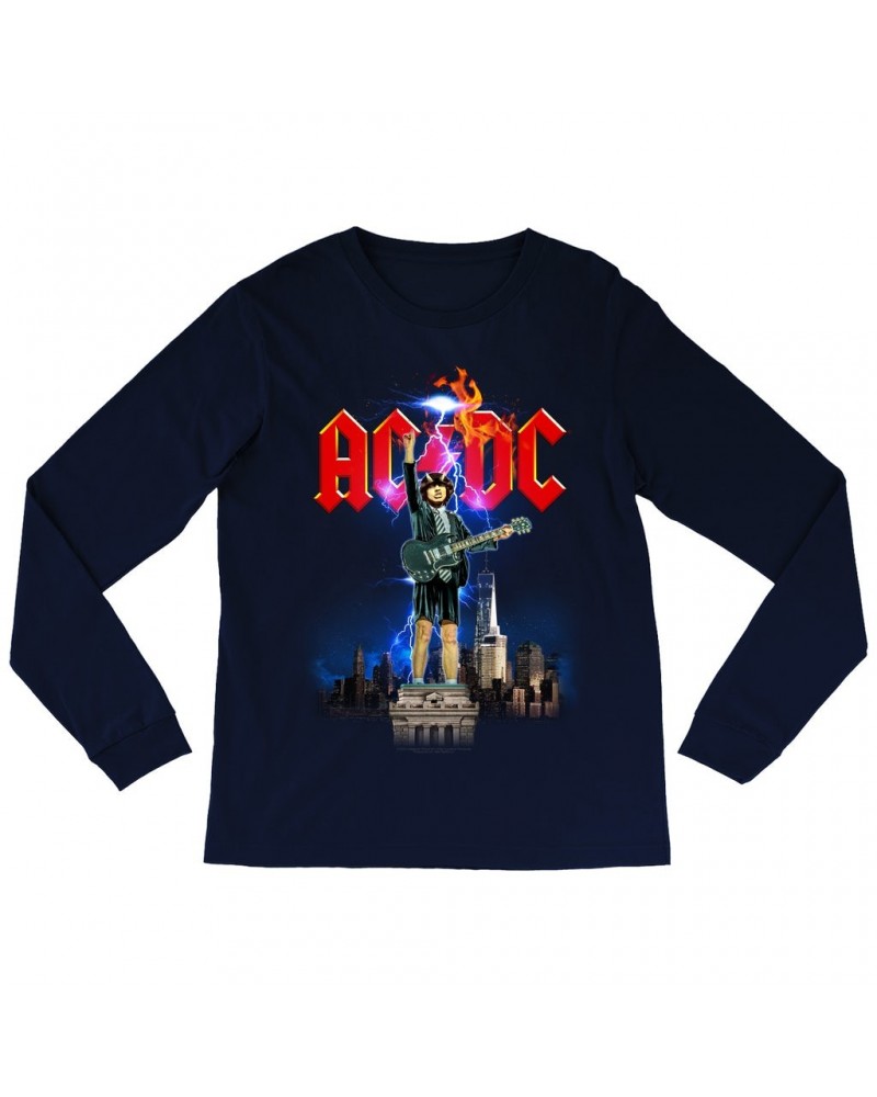 AC/DC Long Sleeve Shirt | Taking On NYC Shirt $13.48 Shirts