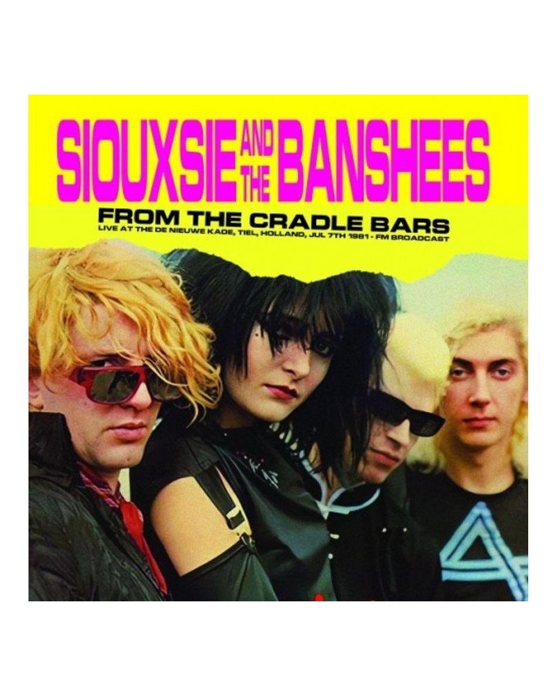 Siouxsie and the Banshees From The Cradle Bars: Live At The De Nieuwe Kade Tiel Holland Jul 7th 1981 (Yellow) Vinyl Record $1...