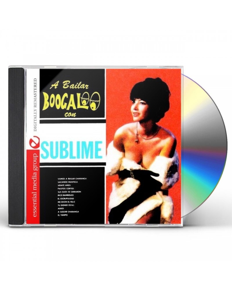 Orquesta Sublime BAILAR BOOGALOO CON LA SUBLIME CD $4.50 CD