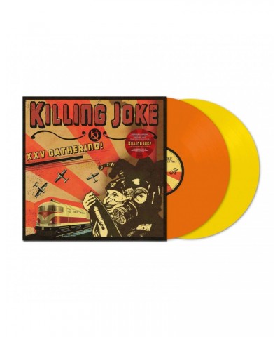 Killing Joke XXV Gathering: Let Us Prey (2LP/Orange & Yellow) Vinyl Record $15.40 Vinyl