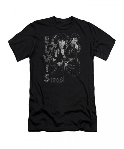 Elvis Presley Slim-Fit Shirt | LEATHERED Slim-Fit Tee $7.02 Shirts