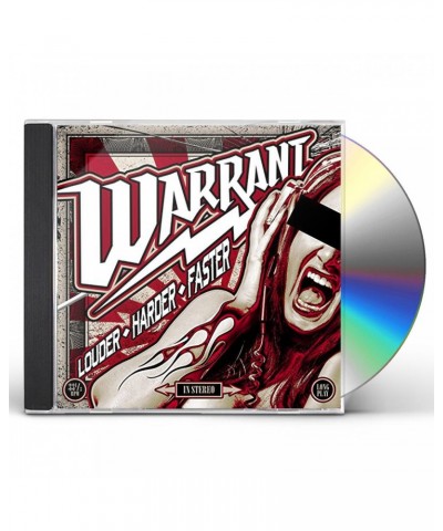 Warrant LOUDER HARDER FASTER CD $3.49 CD